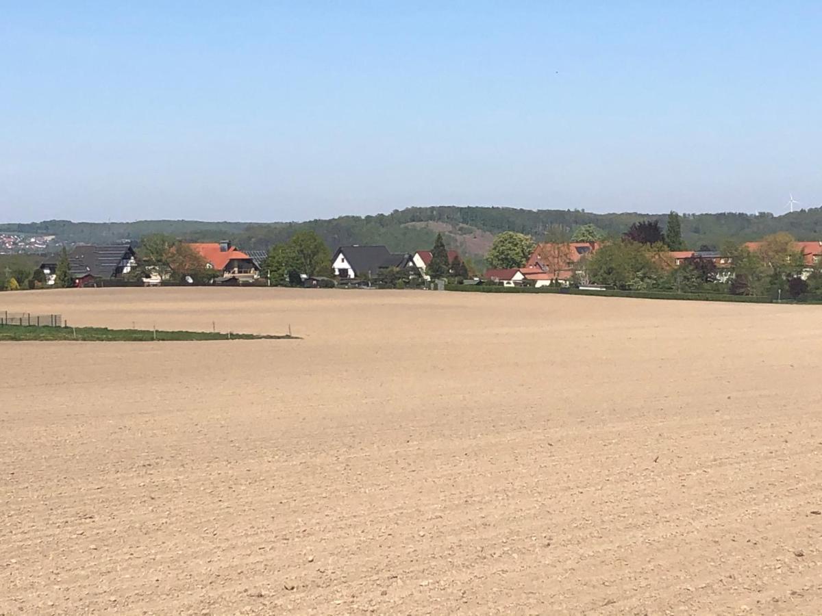 Appartamento Ferne Und Weite Im Sauerland Blick Ueber Das Ruhrtal Barge Esterno foto